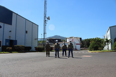 Instalaciones de la Central Eléctrica Talnique (CET), en La Libertad.