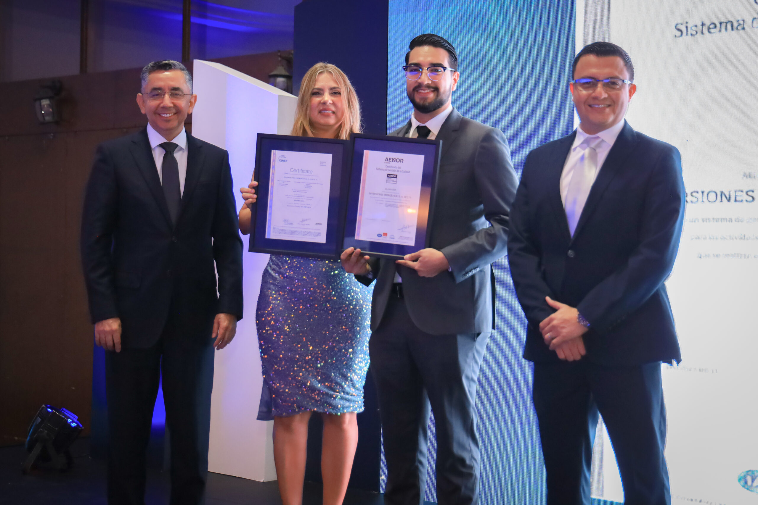 INE obtiene certificación ISO 9001:2015